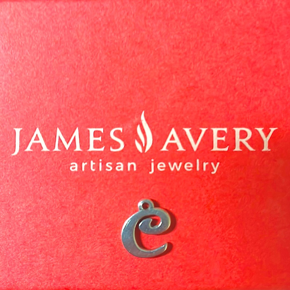 James Avery Small Initial C Charm
